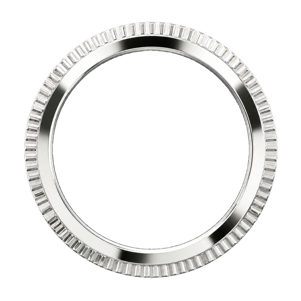 Lucius Atelier SKX007 The Pilot Bezel - Silver Mirror Polished — Bezel Ring