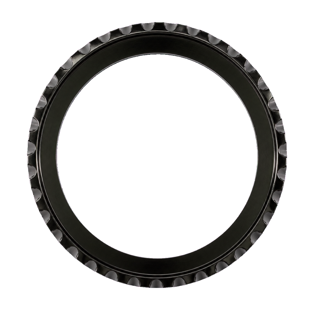 Lucius Atelier SKX013 Submariner Bezel - Polished (DLC BLACK EDITION) — Bezel Ring