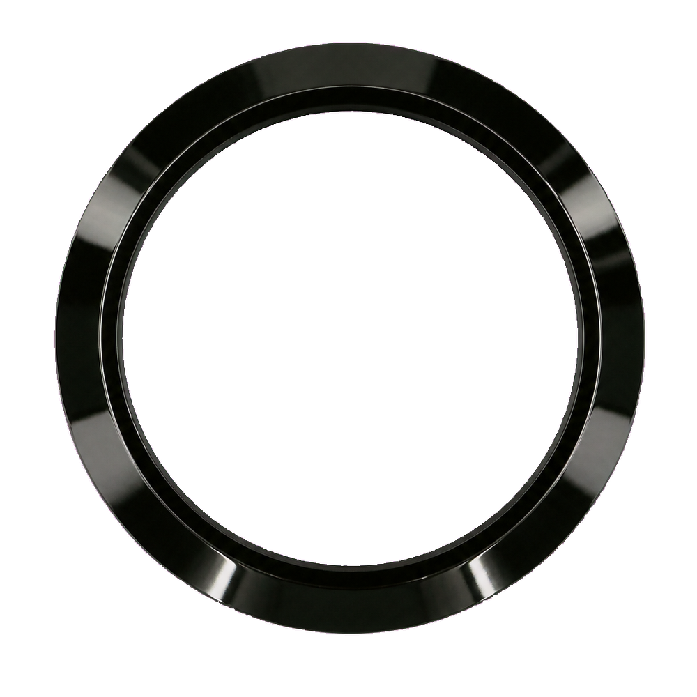 Lucius Atelier SKX013 The Pilot Bezel - Black Mirror Polished — Bezel Ring