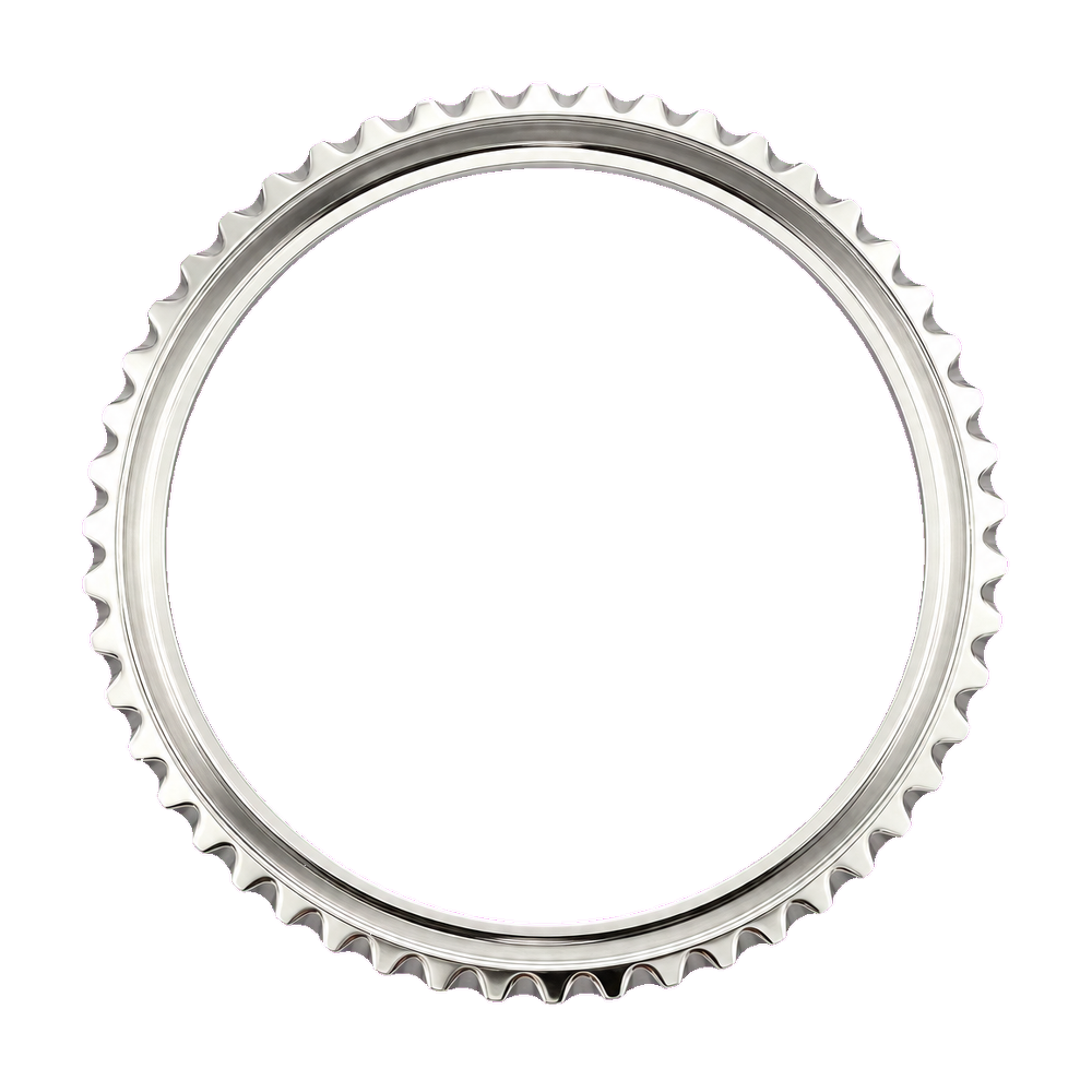 Lucius Atelier SKX013 Submariner Bezel - Silver Mirror Polished — Bezel Ring