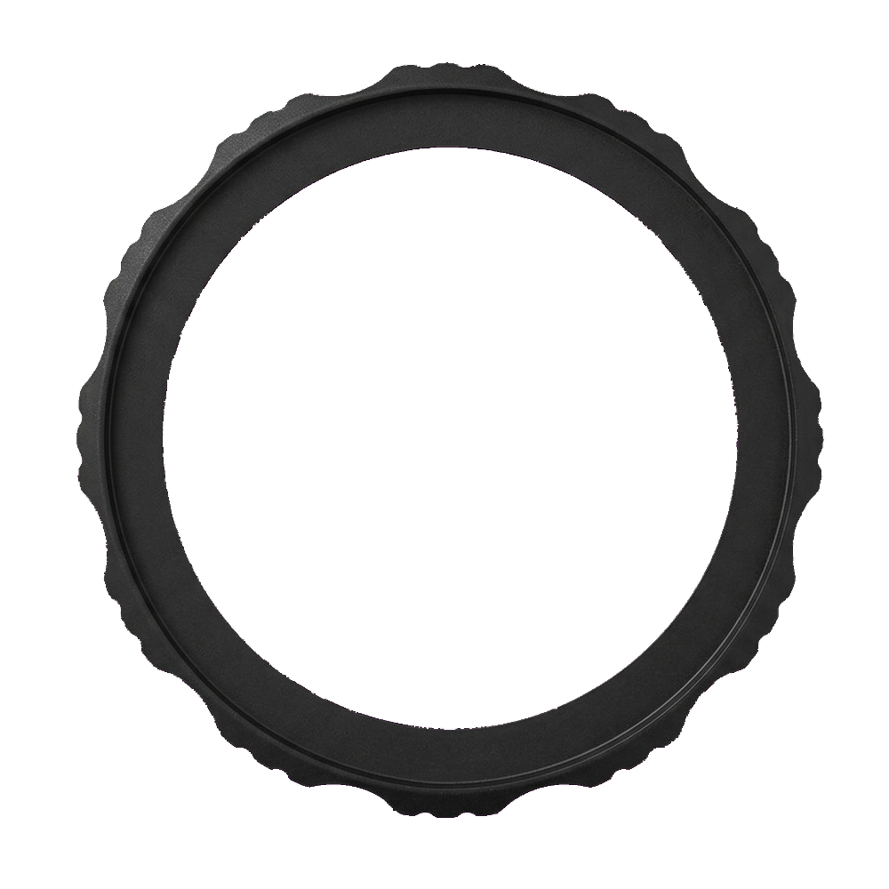 Namoki SKX007/SRPD Big Tooth Bezel: PVD Black Finish — Bezel Ring
