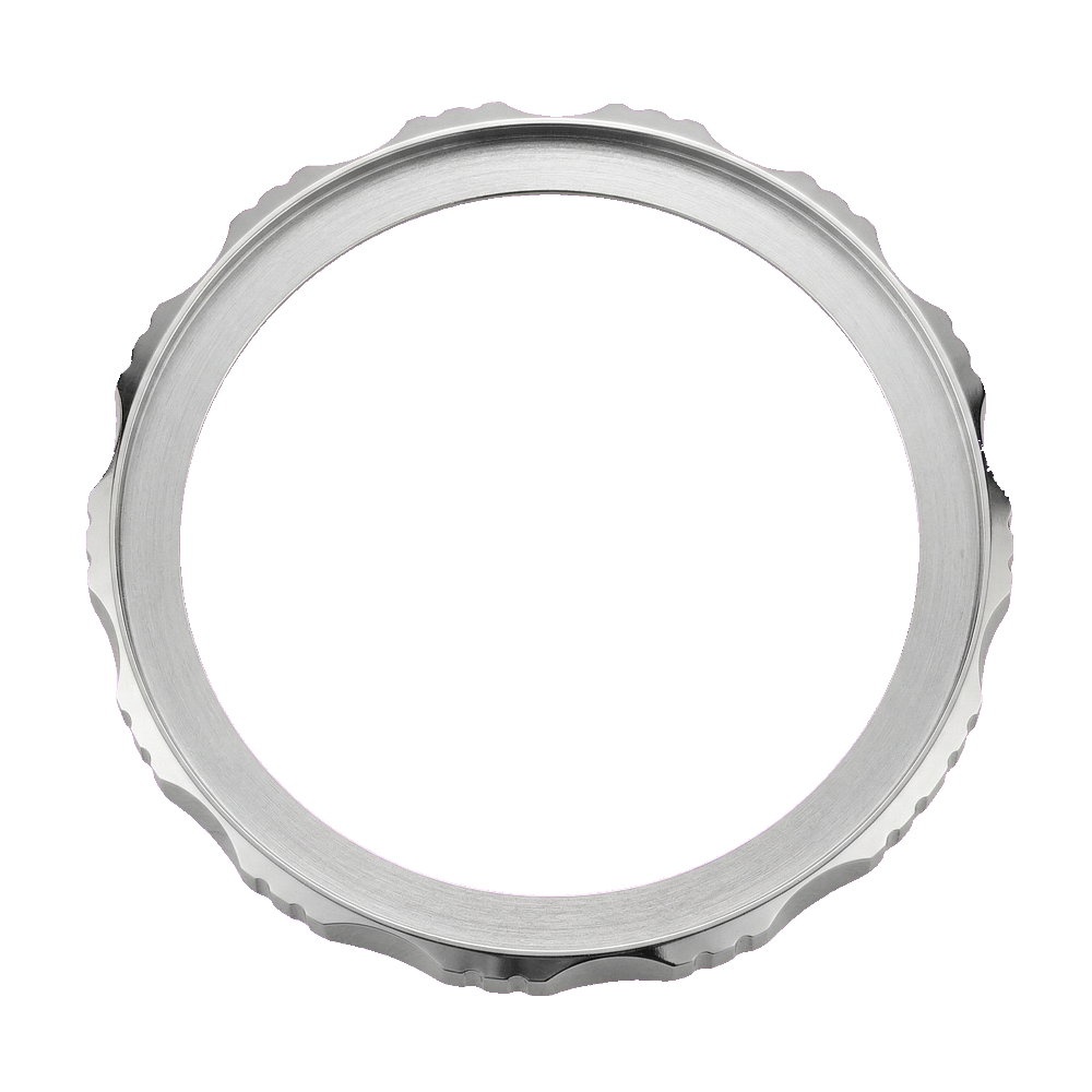 Namoki SKX007/SRPD Big Tooth Bezel: Steel Finish — Bezel Ring