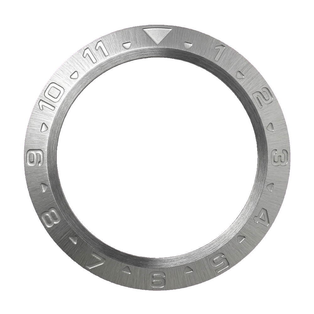Namoki SKX007/SRPD Dual Time Bezel: Ice Finish — Bezel Ring