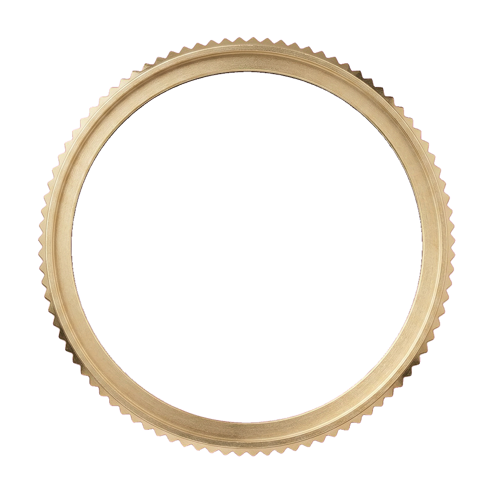 Namoki SKX007/SRPD Slim Coin Edge Bezel: Gold Finish — Bezel Ring
