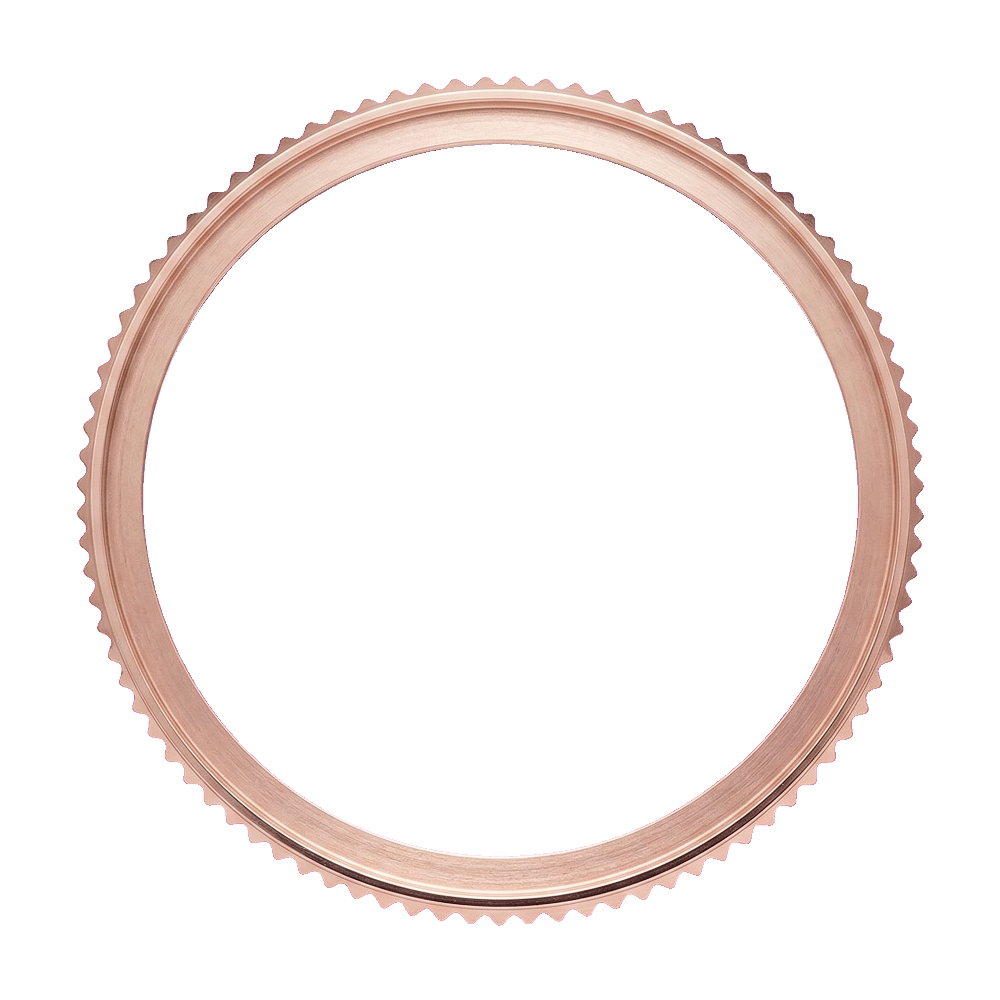 Namoki SKX007/SRPD Slim Coin Edge Bezel: Rose Gold Finish — Bezel Ring