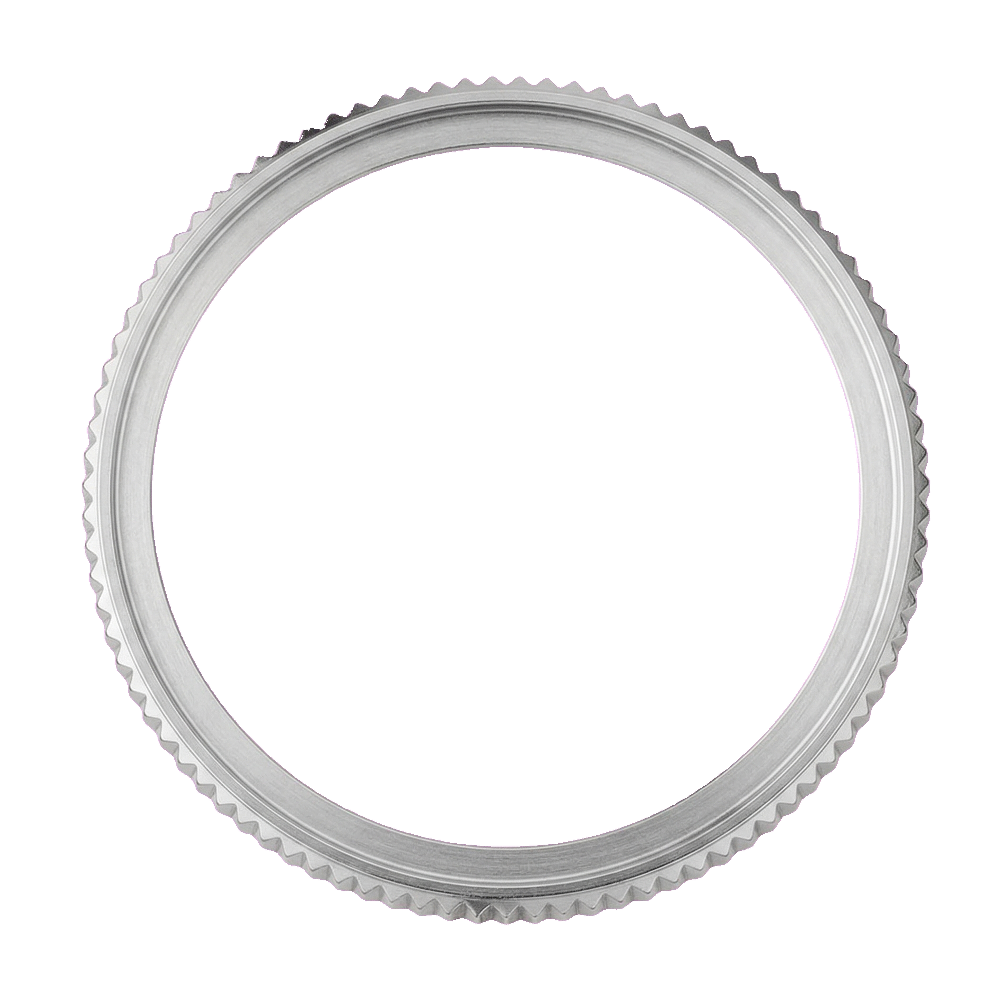 Namoki SKX007/SRPD Slim Coin Edge Bezel: Steel Finish — Bezel Ring