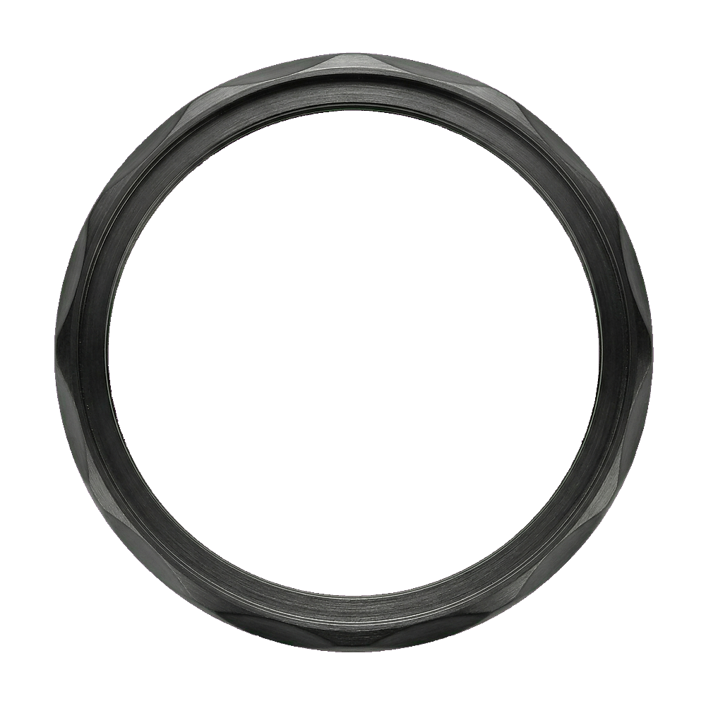 Namoki SKX007/SRPD Slim Seamaster Bezel: Black Finish — Bezel Ring