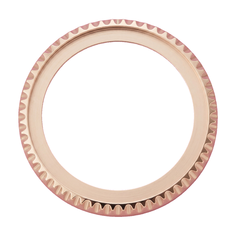 Namoki SKX007/SRPD Sub Bezel: Polished Rose Gold Finish — Bezel Ring