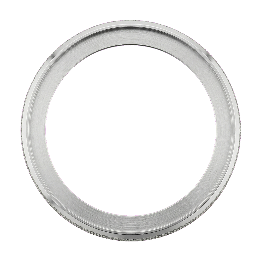 Namoki SKX007/SRPD Knurled Bezel: Polished Finish — Bezel Ring