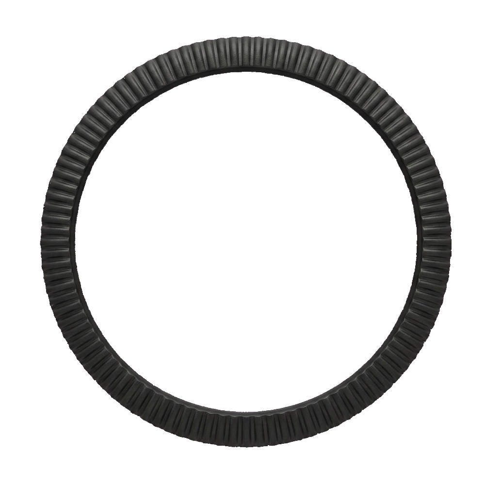 Namoki SRPE Coil Bezel: PVD Black Finish — Bezel Ring