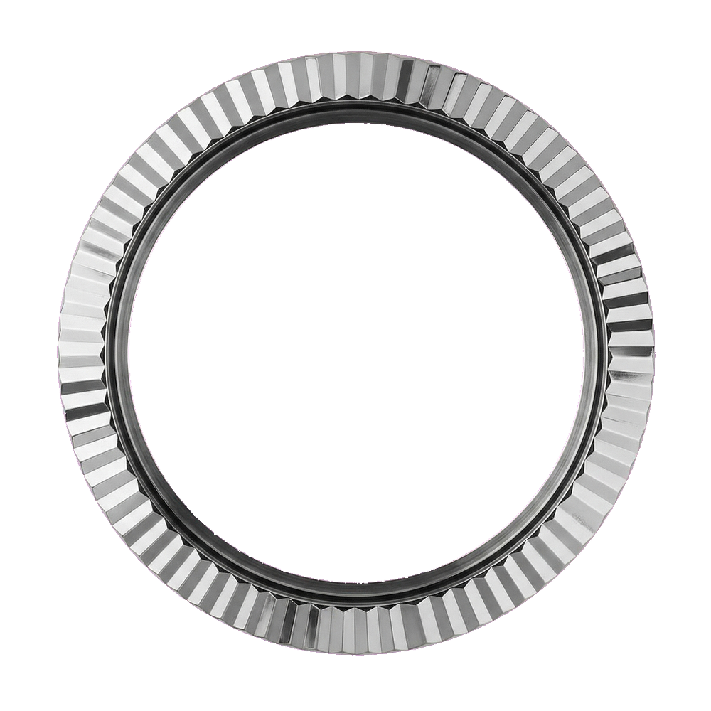 Namoki SRPE Fluted Bezel: Polished Finish — Bezel Ring