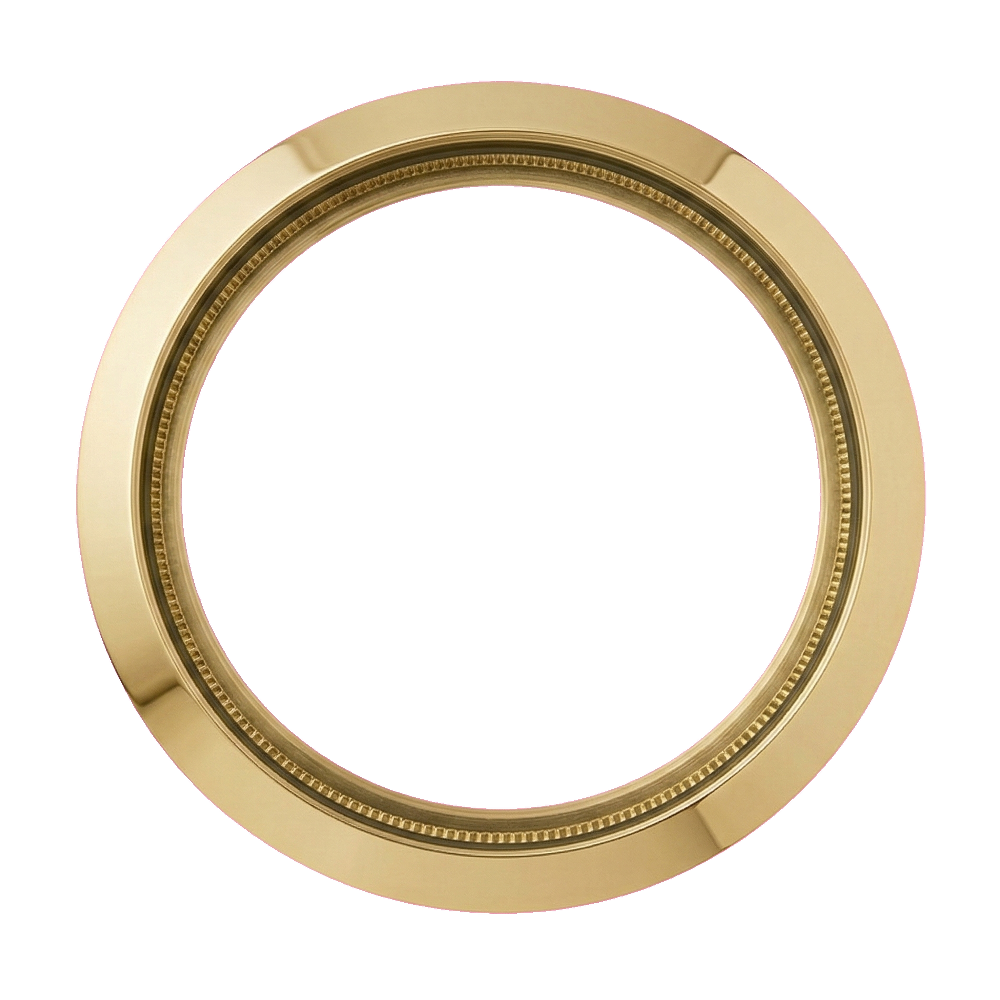 Namoki SRPE Pilot Bezel: Gold Finish — Bezel Ring