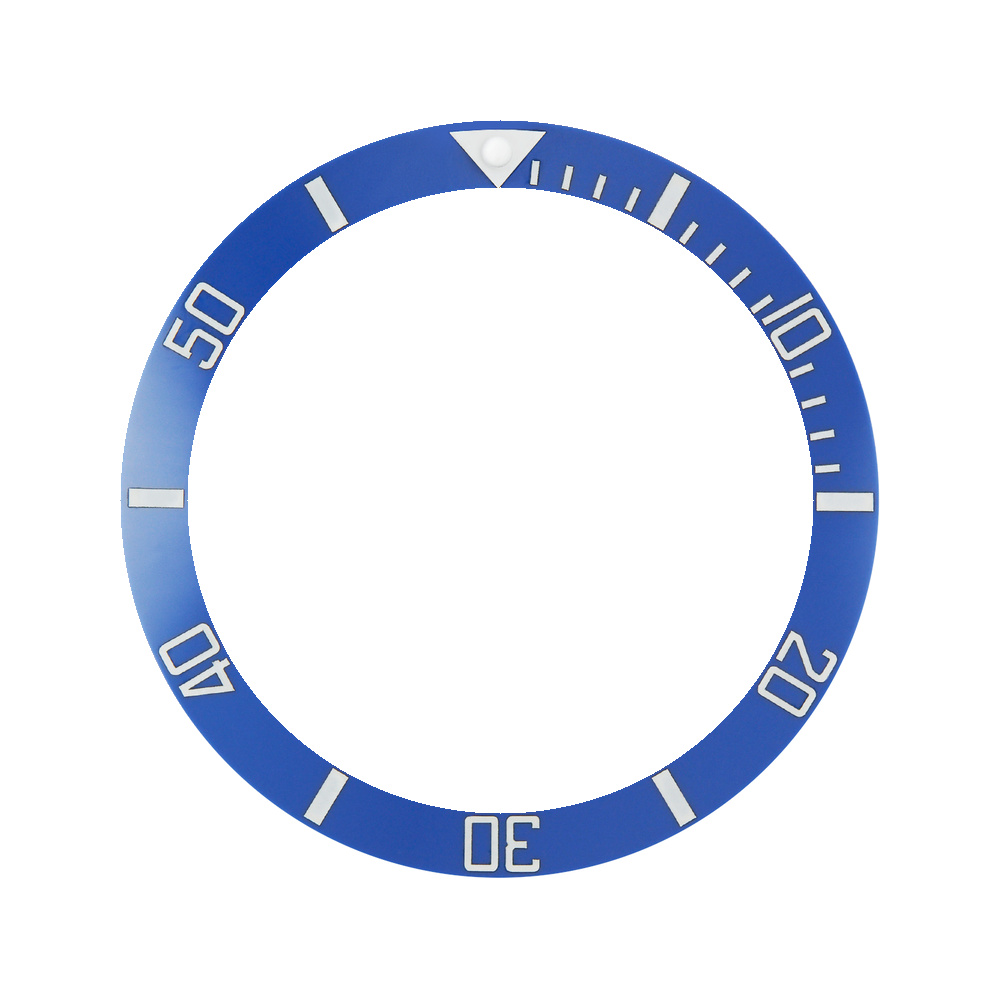Namoki SKX007/SRPD Ceramic Bezel Insert: Sub style Blue/White — Bezel Insert