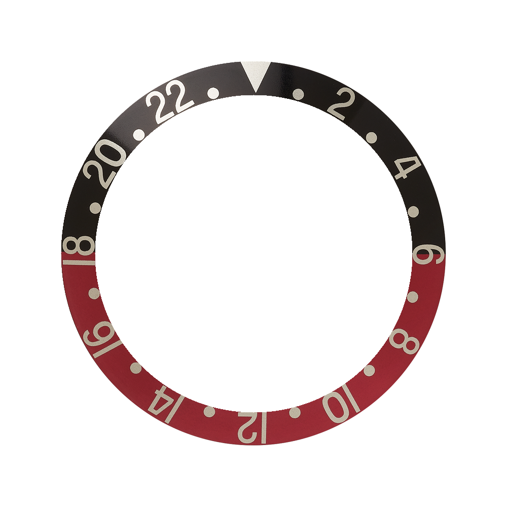 Namoki SKX007/SRPD Aluminium Bezel Insert: GMT Style Coke — Bezel Insert