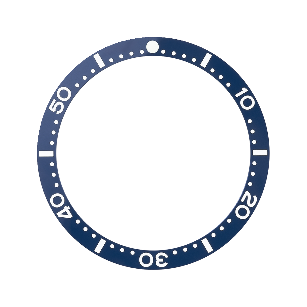 Namoki SKX007/SRPD Ceramic Bezel Insert: 62MAS style Blue — Bezel Insert