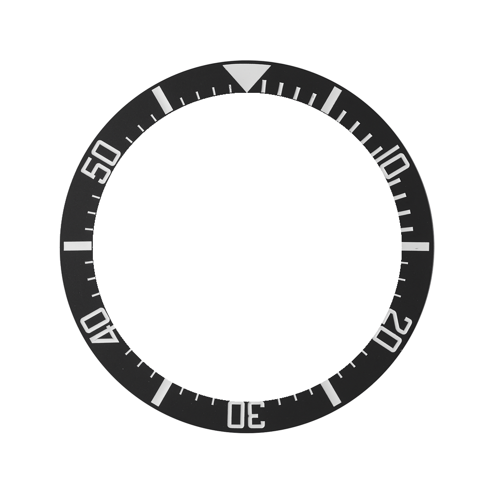 Namoki SKX007/SRPD Ceramic Bezel Insert: DSSD style Sandblasted — Bezel Insert
