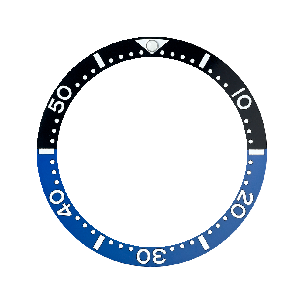 Namoki SKX007/SRPD Ceramic Bezel Insert: Seiko style Batman — Bezel Insert