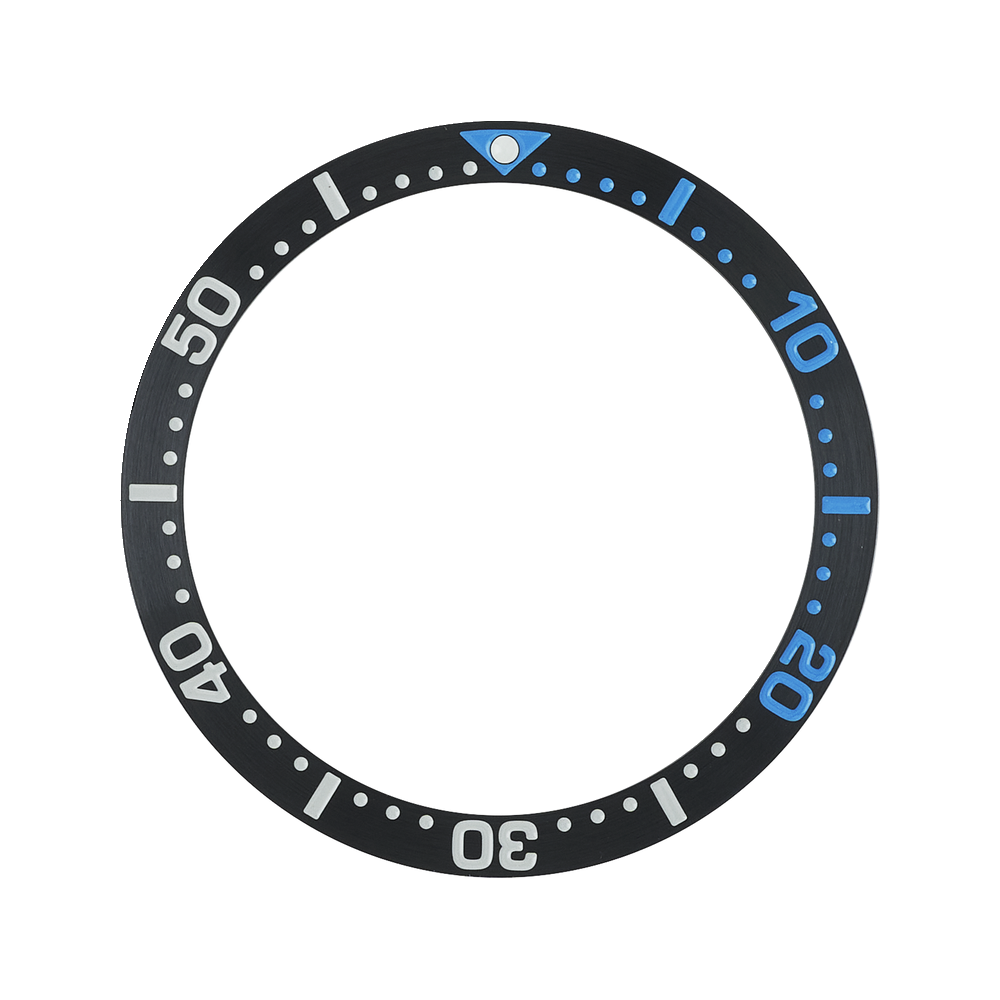 Namoki SKX007/SRPD Steel Bezel Insert: Black Series Style Blue — Bezel Insert