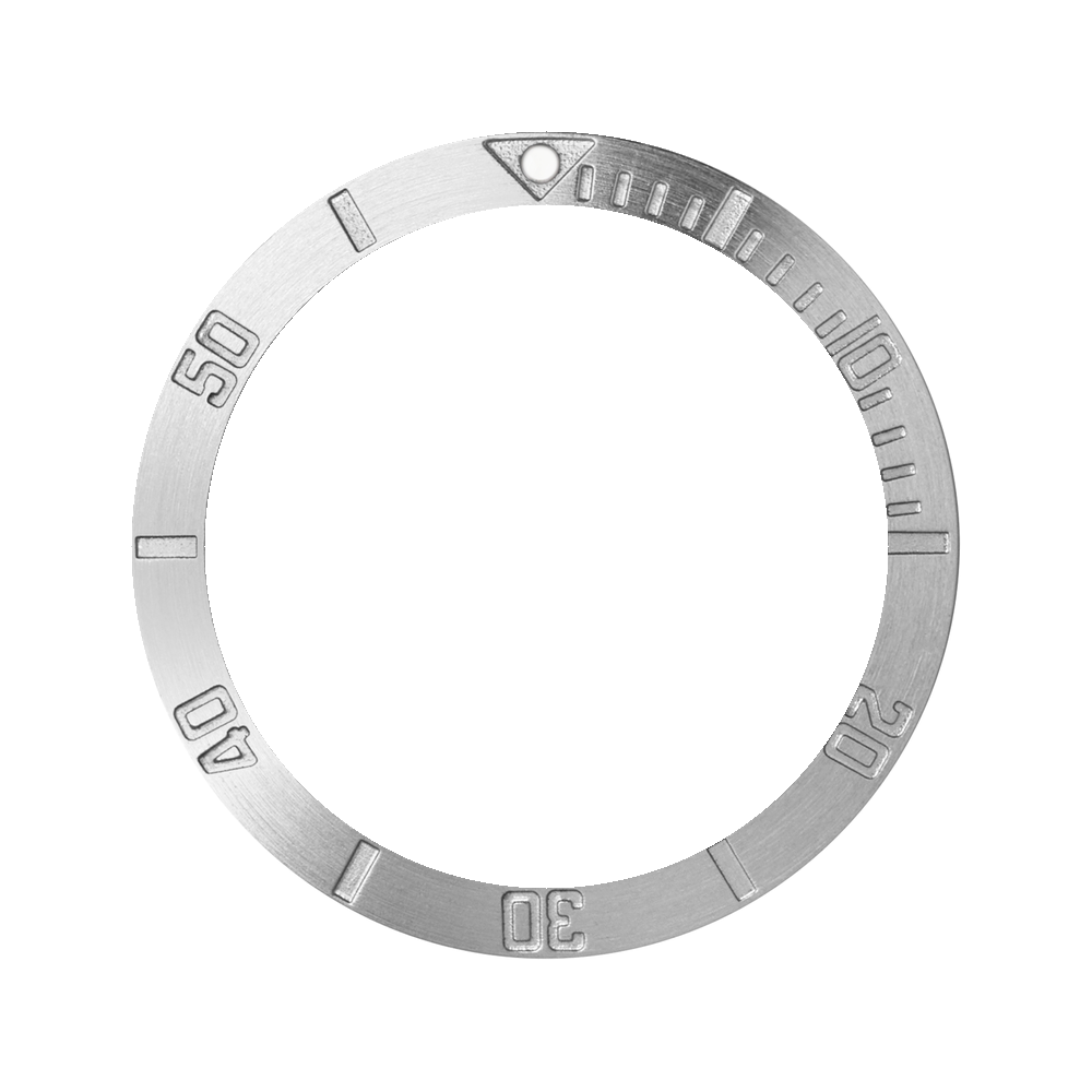 Namoki SKX007/SRPD Steel Bezel Insert: Sub Style Ice — Bezel Insert