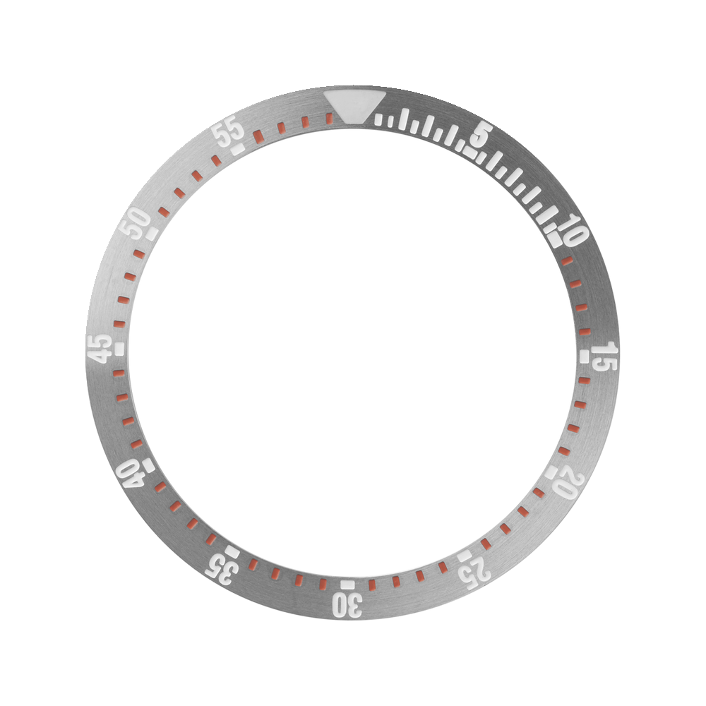 Namoki SKX007/SRPD Steel Bezel Insert: U1 style — Bezel Insert