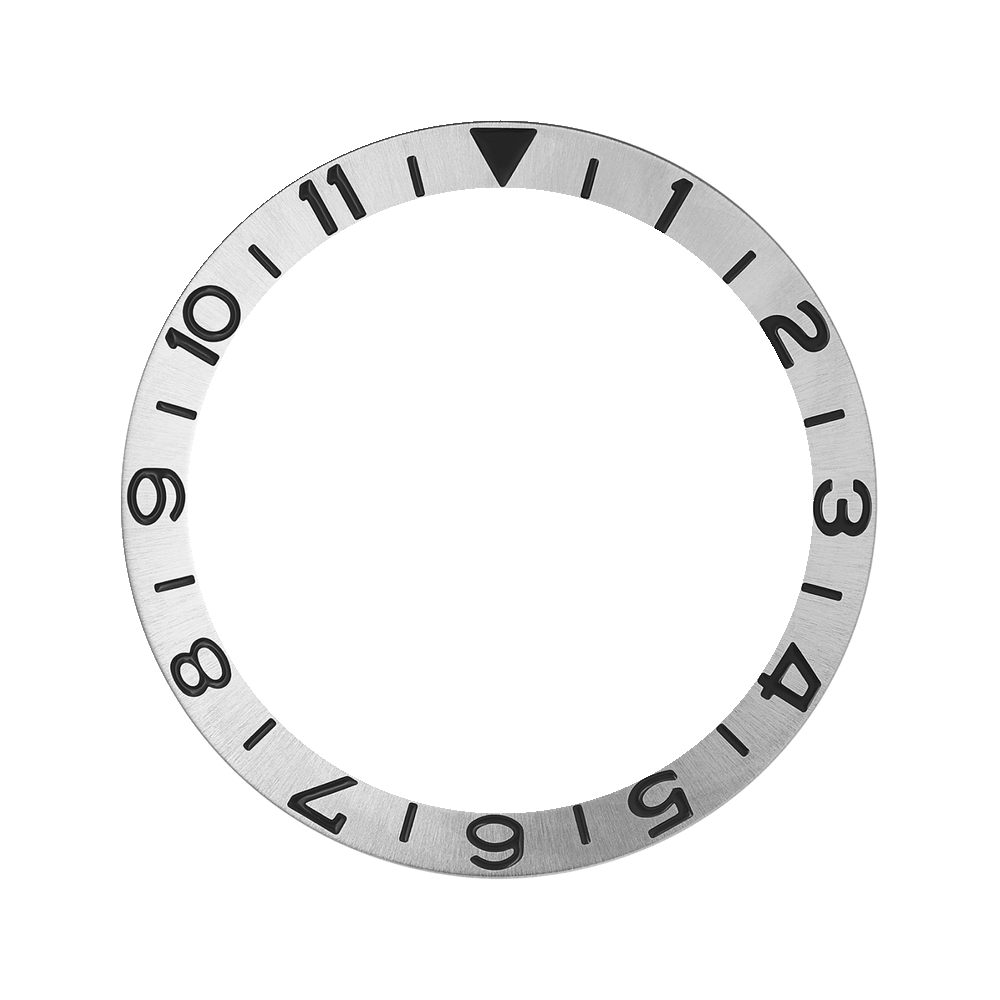 Namoki SKX007/SRPD Steel Bezel Insert: P01 Style — Bezel Insert