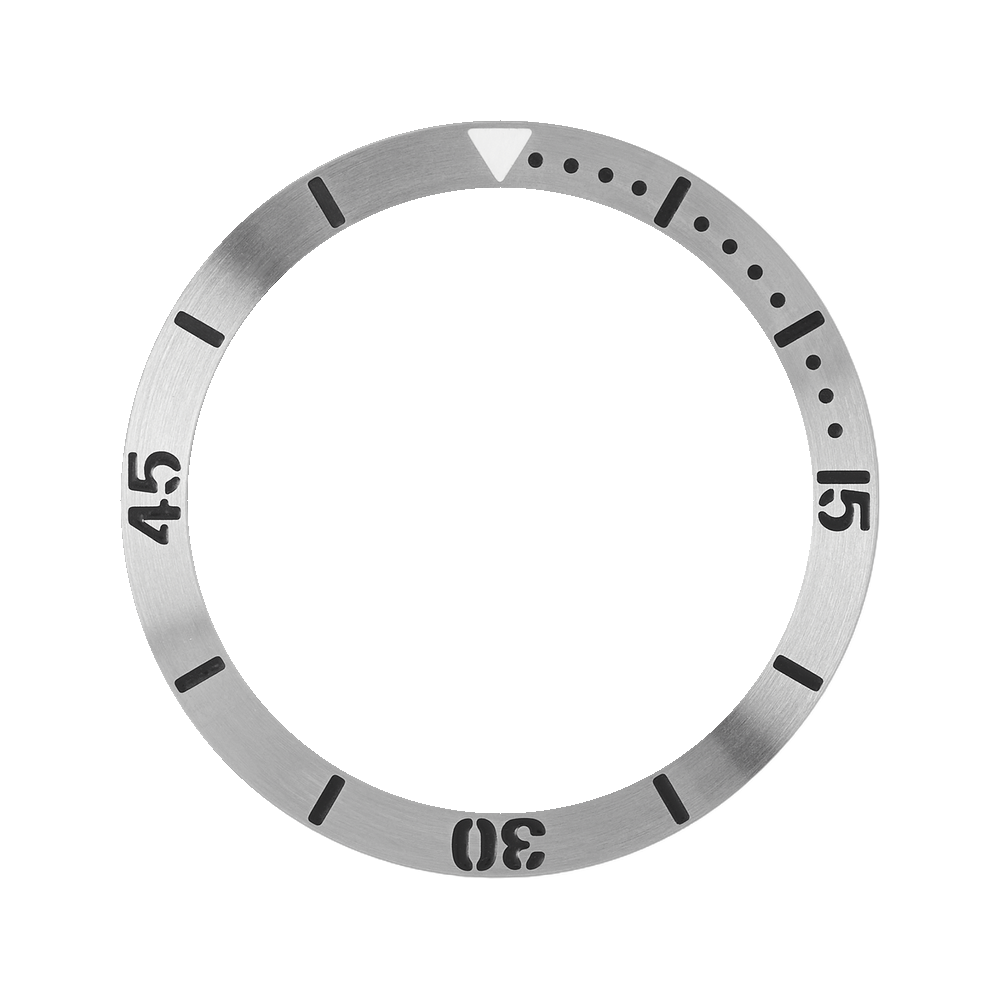 Namoki SKX013 Steel Bezel Insert: Superocean Style — Bezel Insert