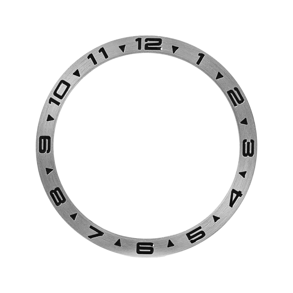 Namoki SKX007/SRPD Steel Bezel Insert: Exp II Style — Bezel Insert