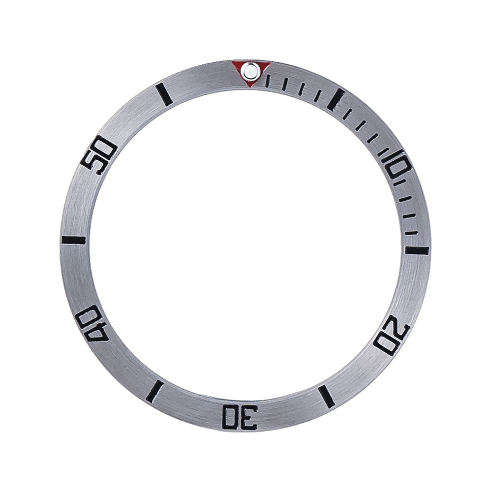 Namoki SRP Turtle Steel Bezel Insert: BB Style Red — Bezel Insert