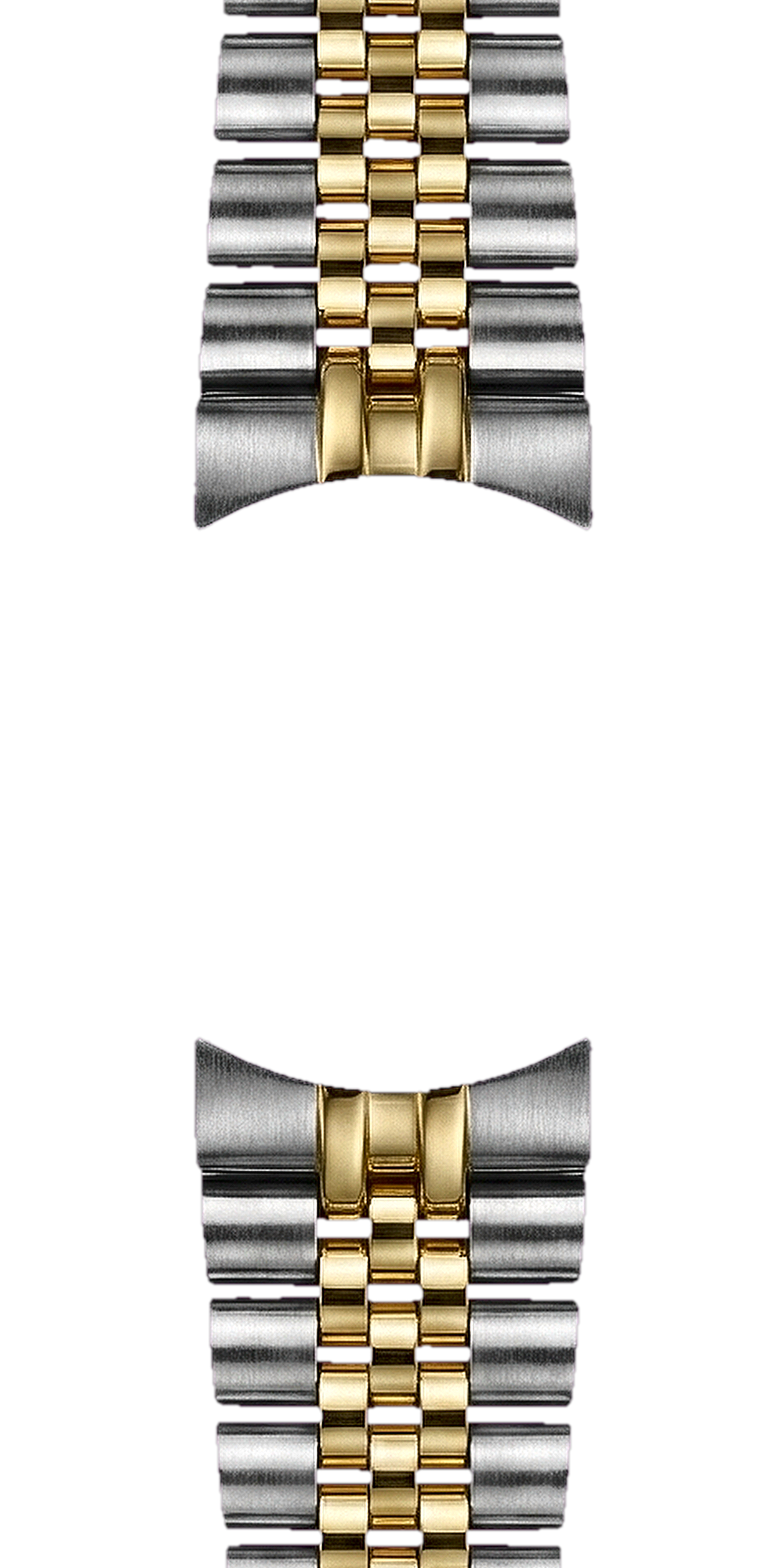 Namoki SKX007 Watch Bracelet: Jubilee Two-Tone Gold Finish — Bracelet