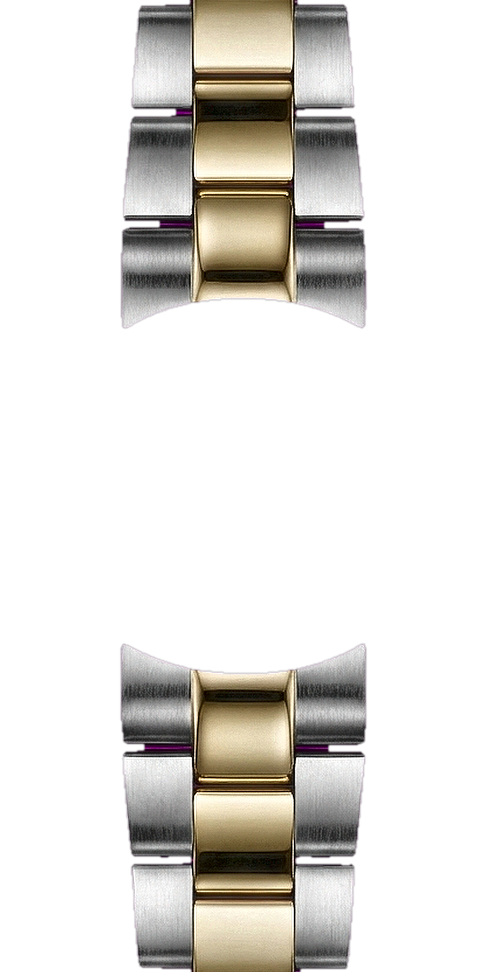 Namoki SKX007 Watch Bracelet: Oyster Two-Tone Gold Finish — Bracelet