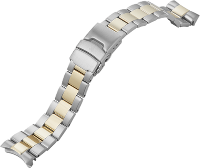 SKX007 Watch Bracelet: Oyster Two-Tone Gold Finish