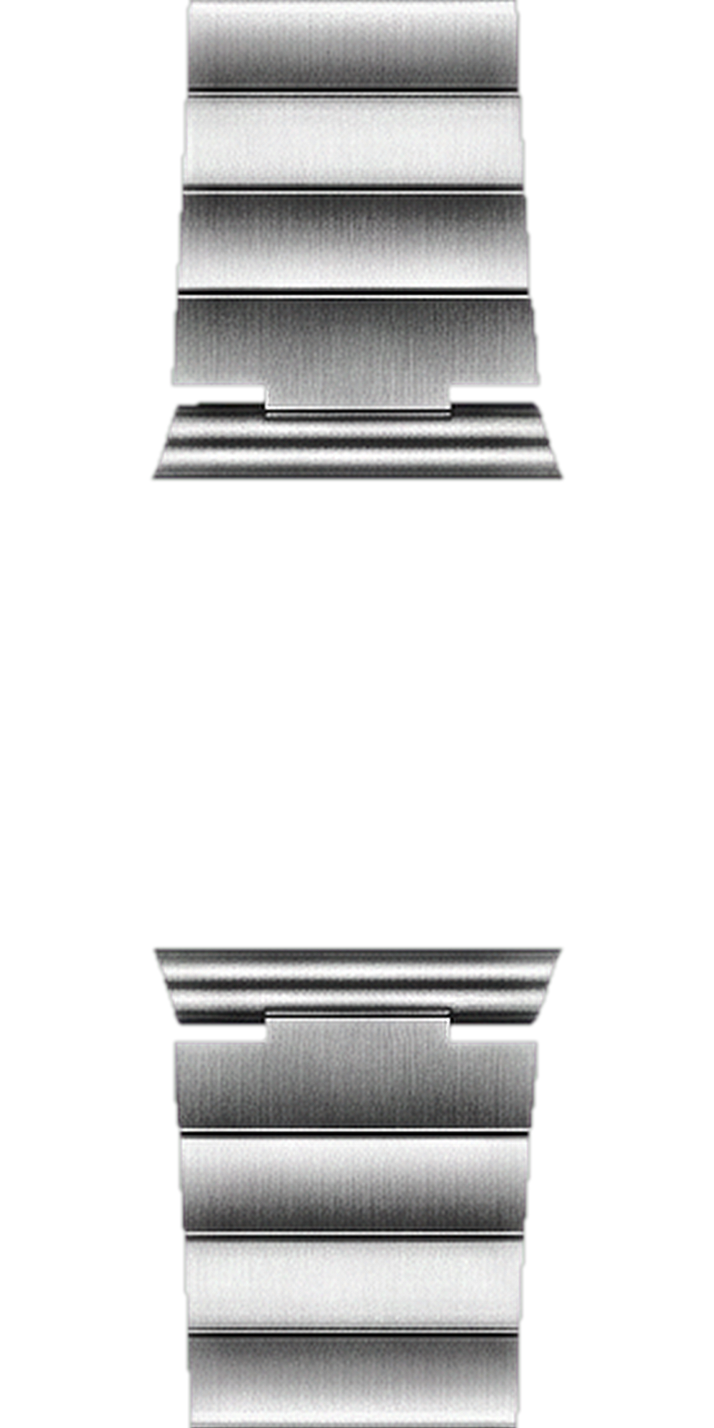 Namoki Straight End Watch Bracelet: Ladder Brushed Finish — Bracelet