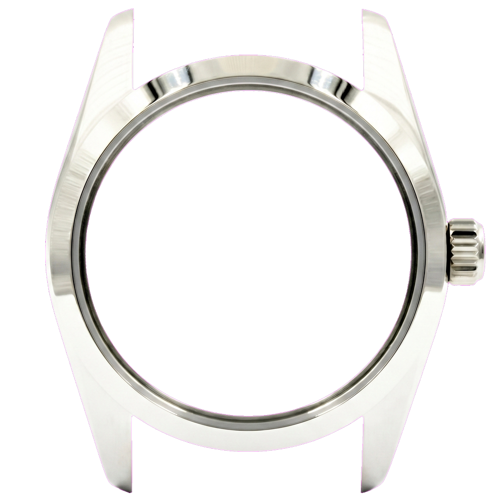 Lucius Atelier Explorer Watch Case - 36mm [ULTRA THIN EDITION / TITANIUM POLISHED] — Case
