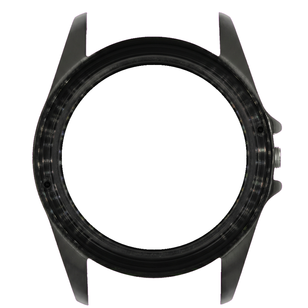 Lucius Atelier SKX013 Submariner Watch Case - 36mm (DLC BLACK EDITION) [NH34-Ready] — Case