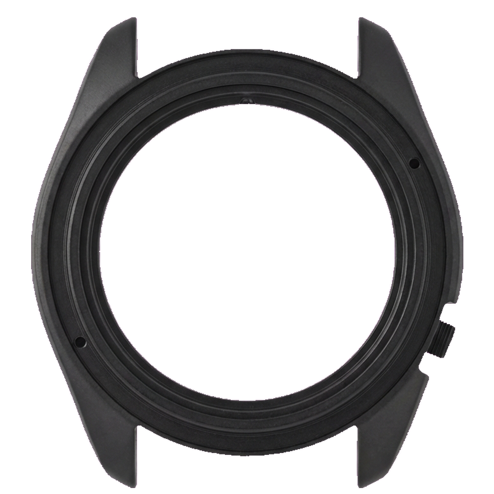 Namoki NMK905 No Crown Guard SKX007/SRPD Watch Case: PVD Matte Black Finish — Case