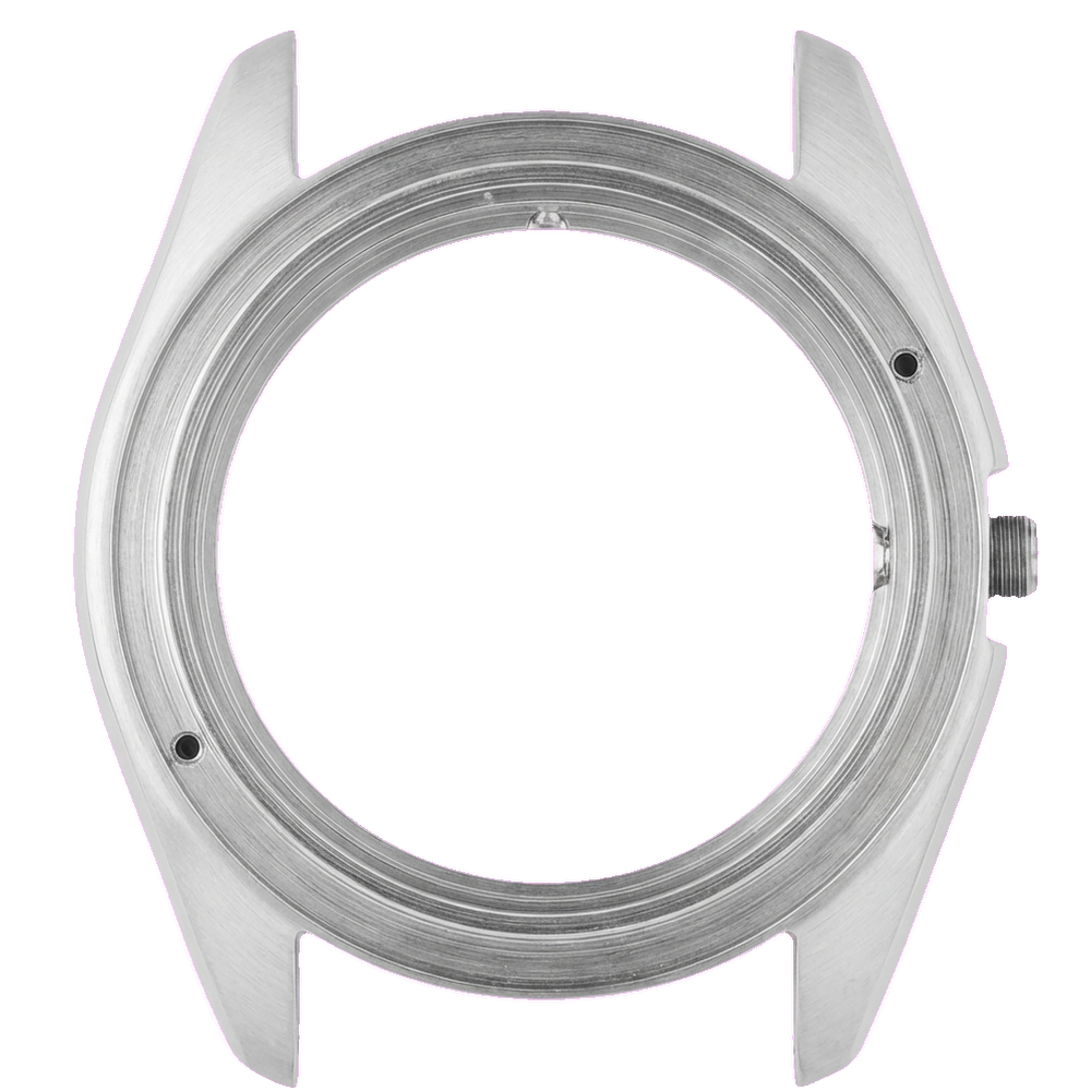 Namoki NMK907 3 O'Clock No Crown Guard SKX007/SRPD Watch Case: Polished Finish — Case