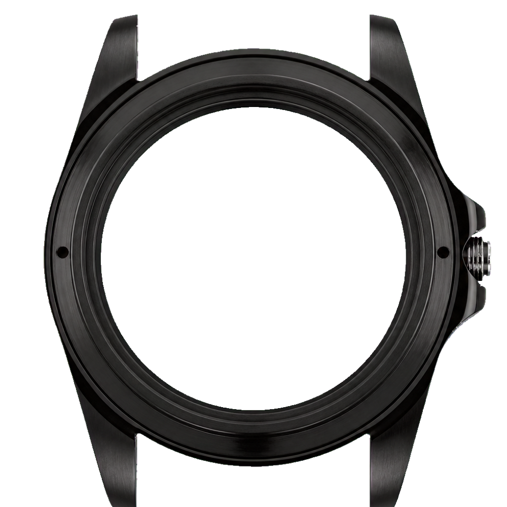 Namoki NMK909 Sub SKX007/SRPD Watch Case: Polished Black Finish — Case