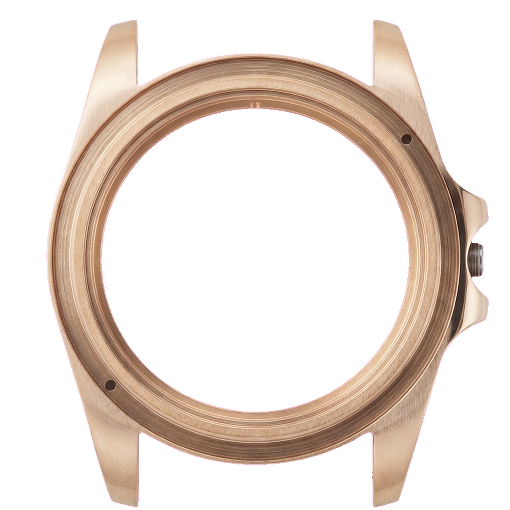 Namoki NMK909 Sub SKX007/SRPD Watch Case: Polished Rose Gold Finish — Case