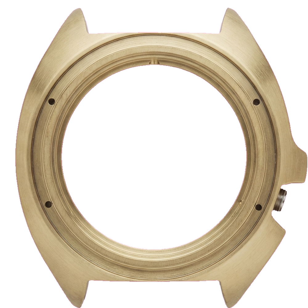 Namoki NMK914 Captain Willard 6105 SKX007/SRPD Watch Case: Polished Gold Finish — Case