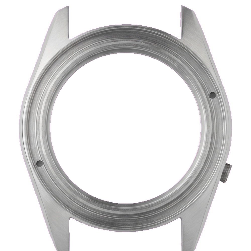 Namoki NMK925 4 O'Clock No Crown Guard SKX013 Watch Case: Polished Finish — Case