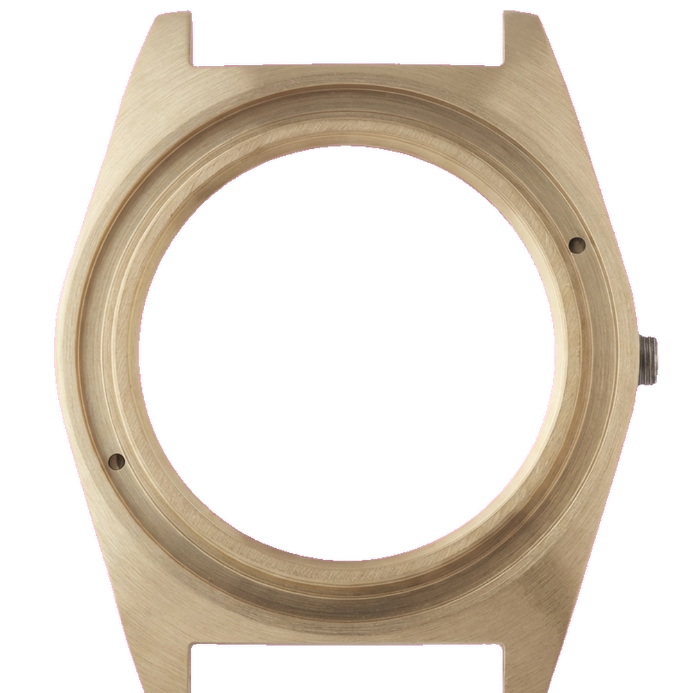 Namoki NMK927 62MAS SKX013 Watch Case: Gold Finish — Case