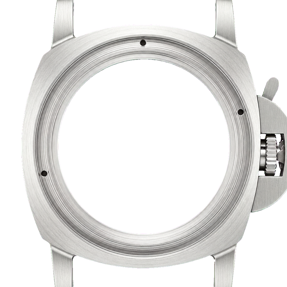 Namoki NMK930 Nautical w Crown Guard SKX/SPRD Watch Case: Brushed Finish — Case