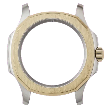 NMK935 Nautilus Watch Case Mk 2: Two-Tone Gold Finish