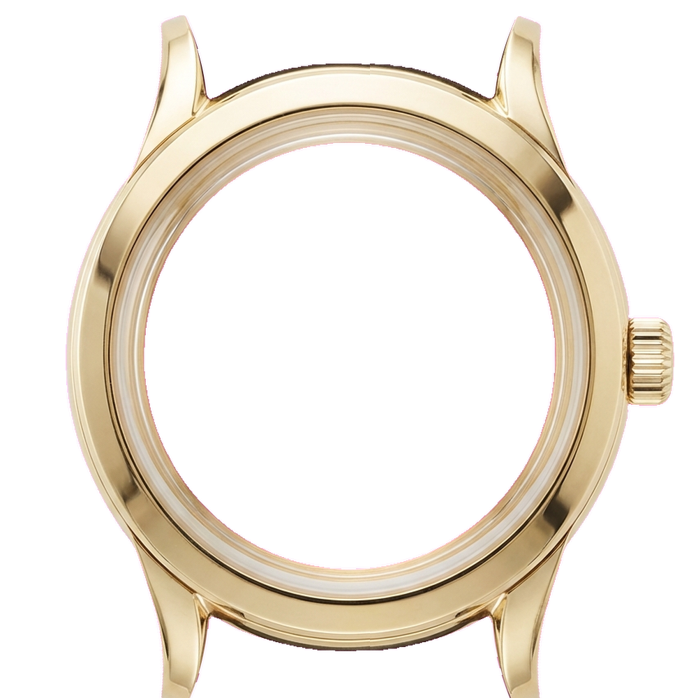 Namoki NMK940 GS Dress Watch Case Bundle w Strap: Gold Finish — Case