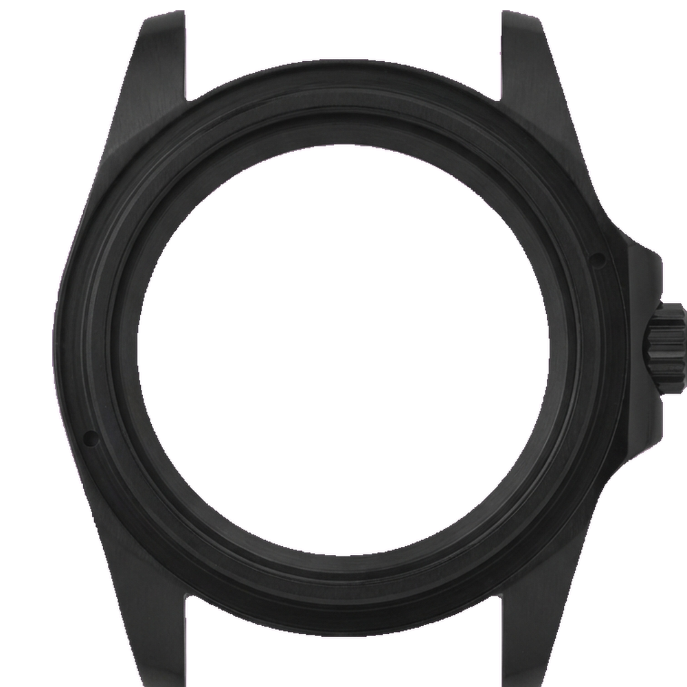 Namoki NMK941 GMT Sub SKX007/SRPD Watch Case Mk 2: Black Finish (NH34 Compatible) — Case