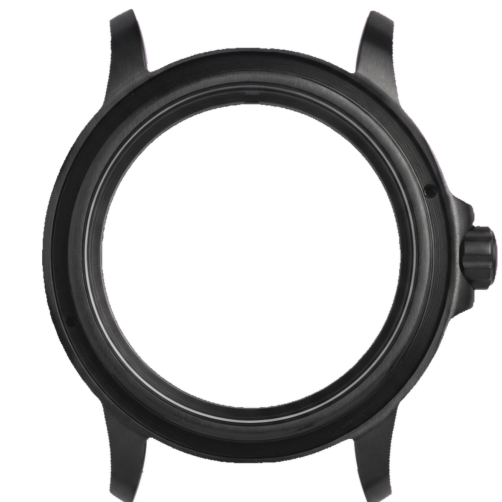 Namoki NMK957 Fathoms Dive Case — Brushed Black — SKX/SRPD Case Bundle