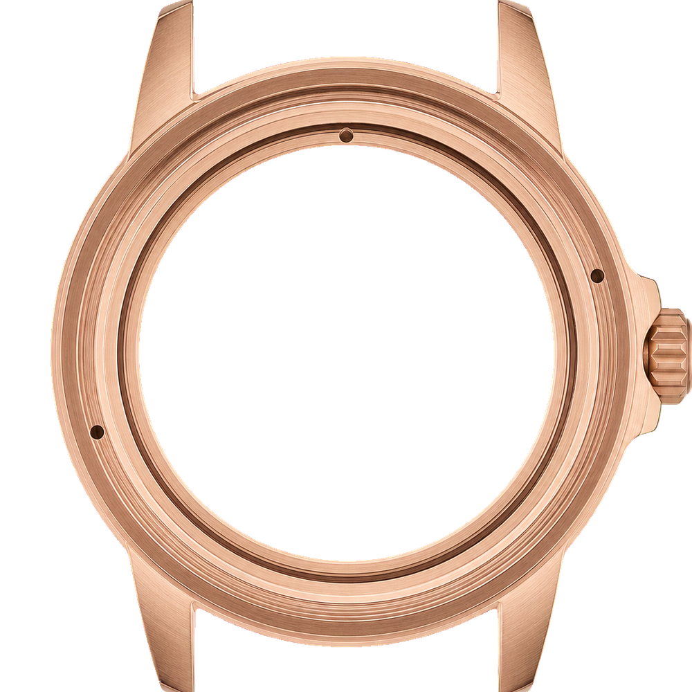 Namoki NMK957 Fathoms SKX007/SRPD Dive Case Bundle: Rose Gold Finish — Case