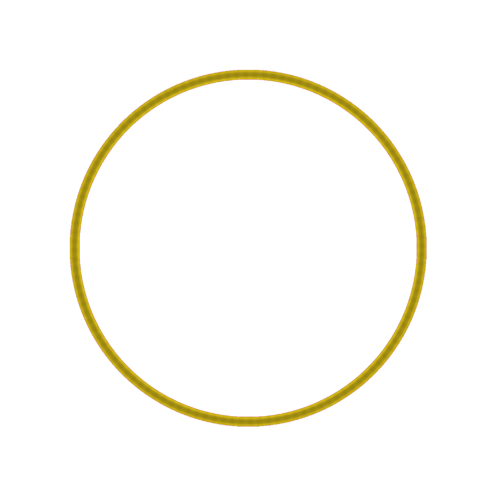 Lucius Atelier SKX013 Brushed Yellow Chapter Ring [ULTRA THIN EDITION] — Chapter Ring