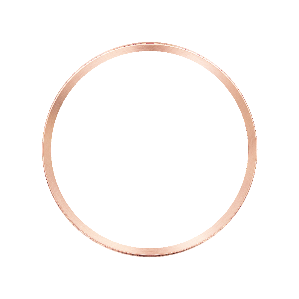 Namoki SKX007/SRPD Chapter Ring: Brushed Rose Gold Finish — Chapter Ring