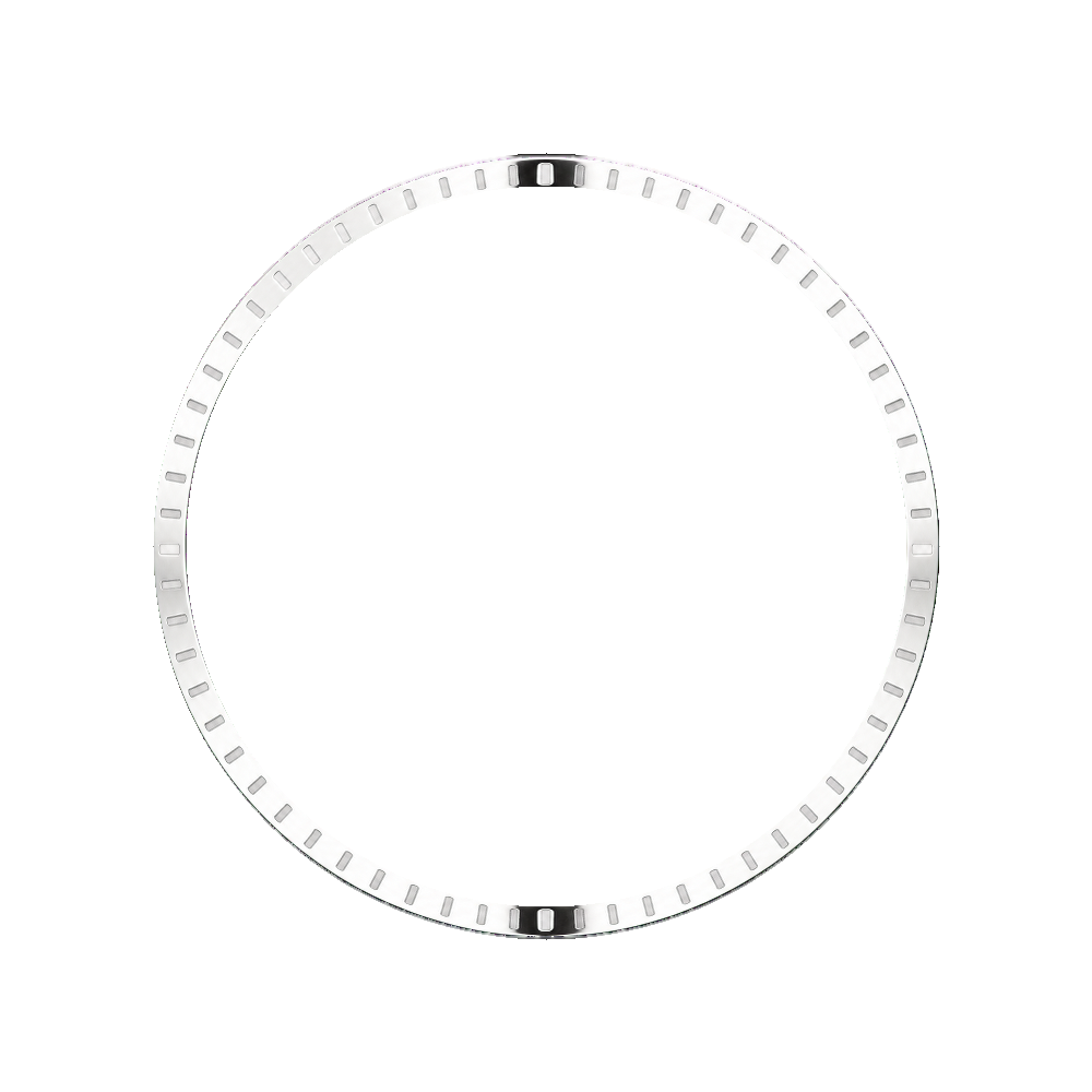 Namoki SKX007/SRPD Chapter Ring: Polished Finish with Laser Etched Markers — Chapter Ring
